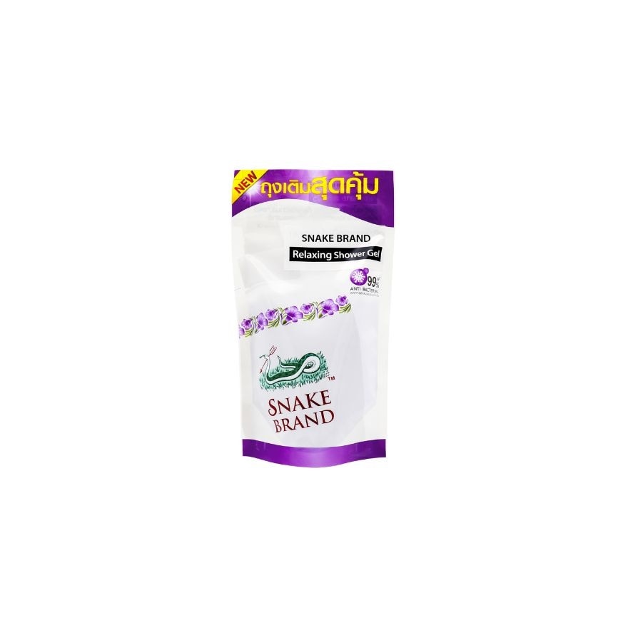 Snake Brand Relaxing Shower Gel Refill 400ml