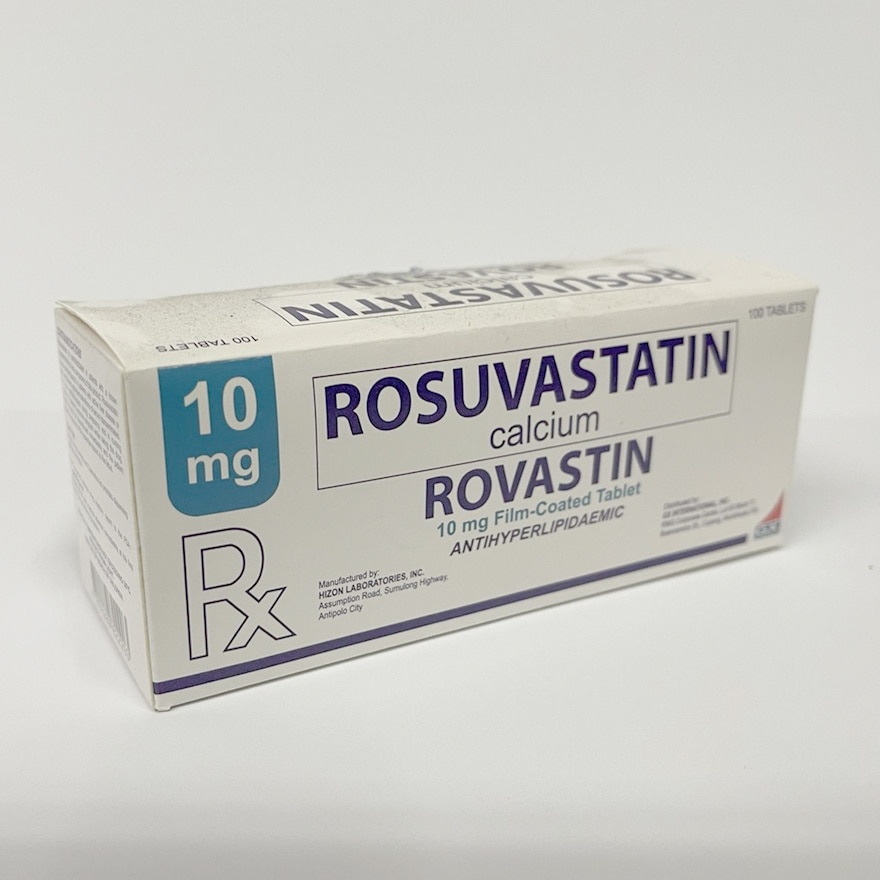 ROVASTIN Rosuvastatin Calcium 10mg Tablet Sold Per Piece [PRESCRIPTION REQUIRED]