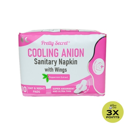 PRETTY SECRET PRETTY SECRET Sanitary Napkin Day and Night Pads 10s