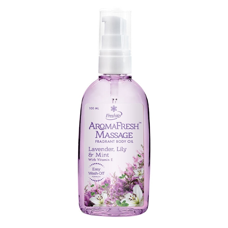 FRESHKO Aromafresh Massage Lavender, Lily & Mint 100ml