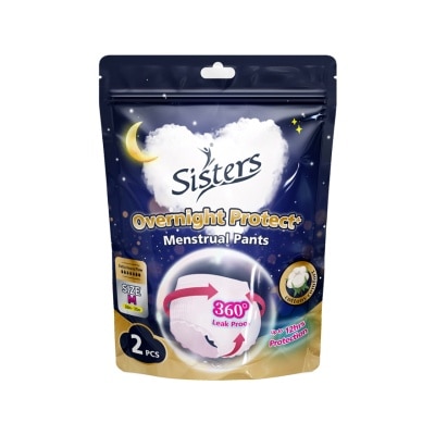 SISTERS SISTERS Overnight Protect Menstrual Pants M