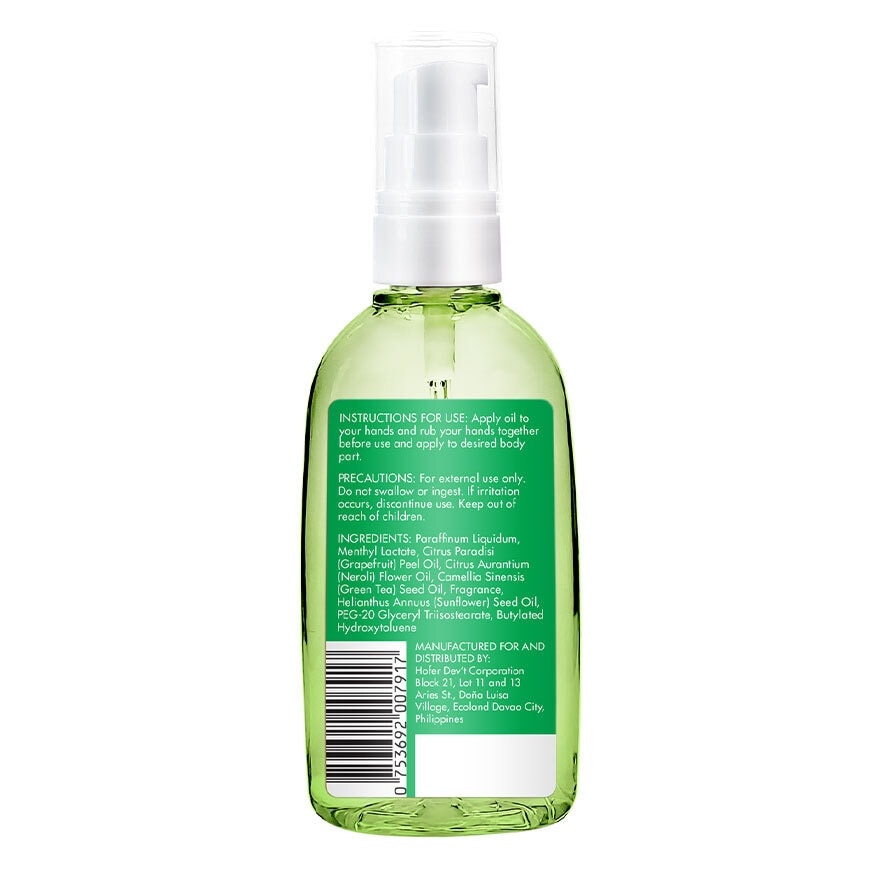 FRESHKO Aromafresh Massage Neroli, Green Tea, & Grapefruit 100ml