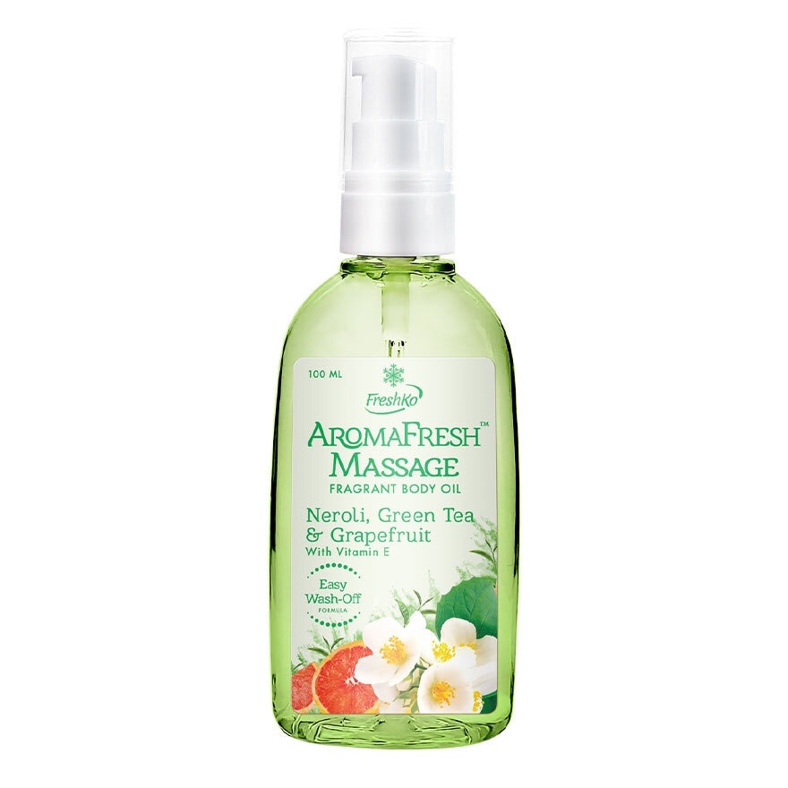 FRESHKO Aromafresh Massage Neroli, Green Tea, & Grapefruit 100ml