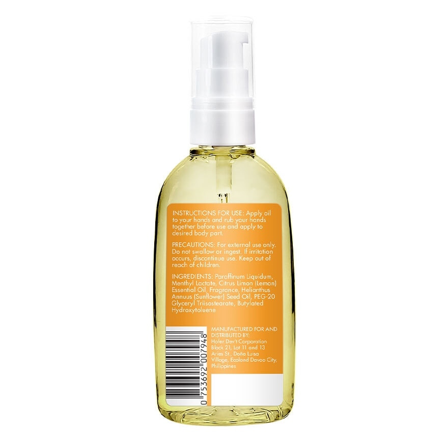 FRESHKO AROMAFRESH MASSAGE Sweet Lemon, Basil & Mandarin 100ml