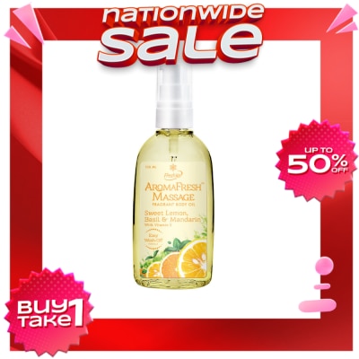 FRESHKO FRESHKO AROMAFRESH MASSAGE Sweet Lemon, Basil & Mandarin 100ml
