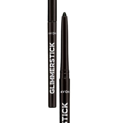 AVON AVON Glimmerstick Eyeliner .28g Blackest Black