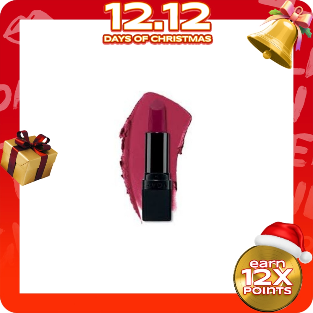 AVON Ultra Matte Lipstick 3.6G Boom Boom Rouge