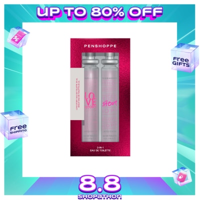 PENSHOPPE PENSHOPPE Ladies Love Story Eau De Toilette + Shout Eau De Toilette Duo