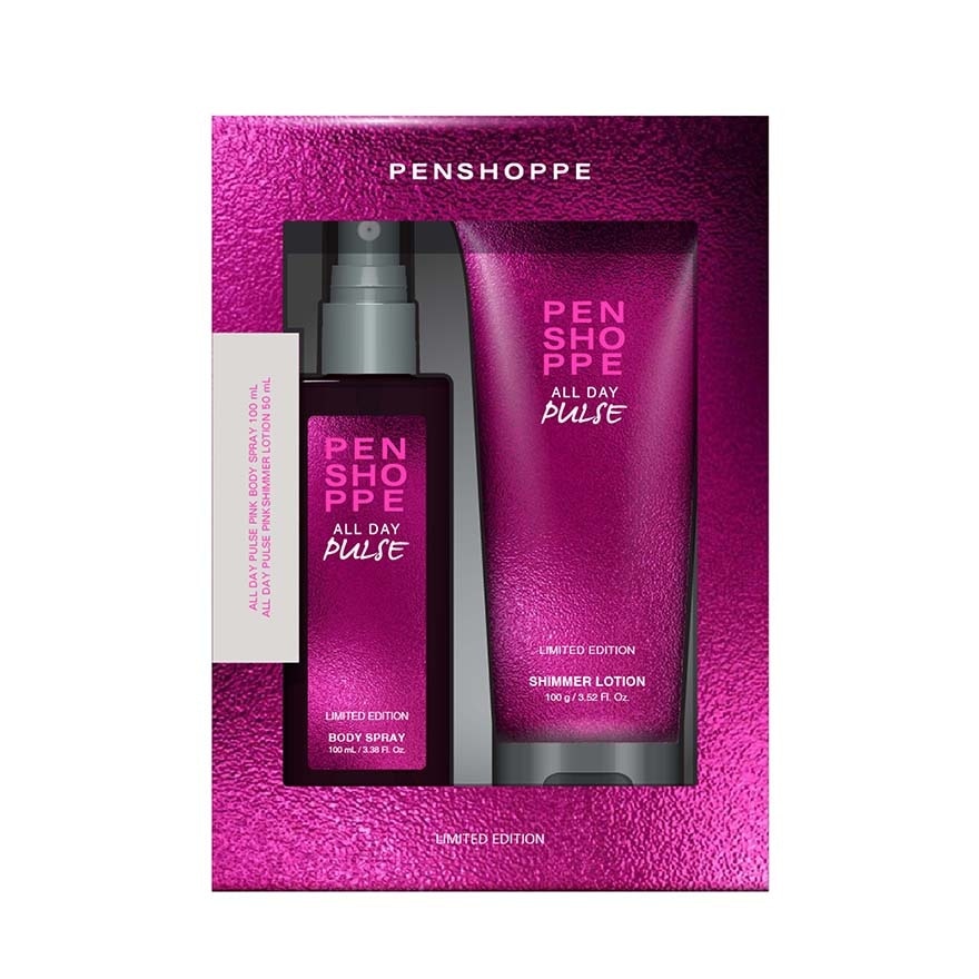 PENSHOPPE All Day Pulse Pink Limited Edition Gift Set