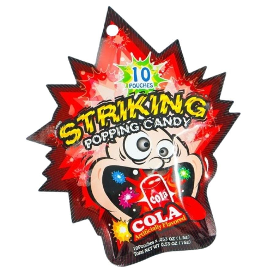 KIDSMANIA Striking Popping Candy Cola flavor 15g