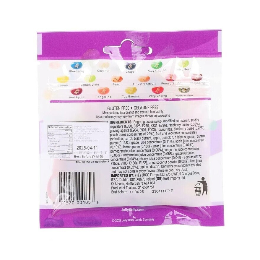 JELLY BELLY Fruit Mix 70g