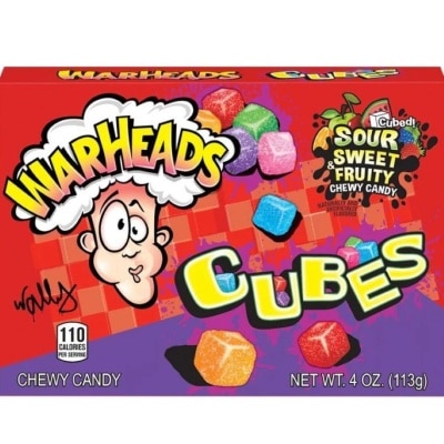 WARHEADS WARHEADS Sour Chewy Cubes Theater Box 113.3g