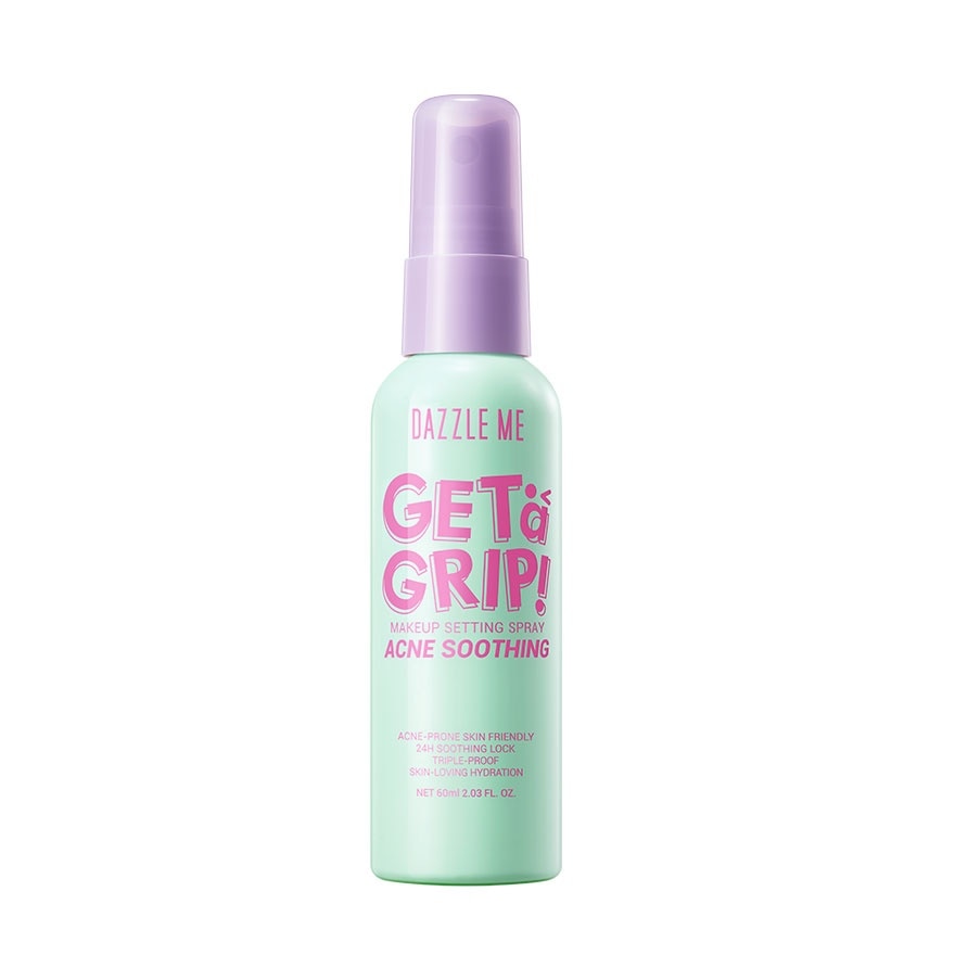 DAZZLE ME Get A Grip! Makeup Setting Spray Acne Soothing 60ml