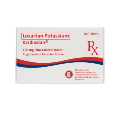 KARDIOSTAN KARDIOSTAN 100mg Film Coated Tablet Sold Per Piece [PRESCRIPTION REQUIRED]