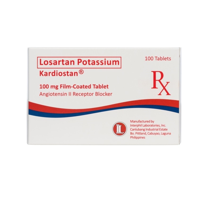 KARDIOSTAN 100mg Film Coated Tablet Sold Per Piece [PRESCRIPTION REQUIRED]