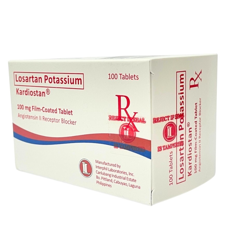 KARDIOSTAN 100mg Film Coated Tablet Sold Per Piece [PRESCRIPTION REQUIRED]