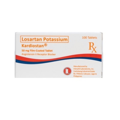 KARDIOSTAN KARDIOSTAN 50mg Film Coated Tablet Sold Per Piece [PRESCRIPTION REQUIRED]