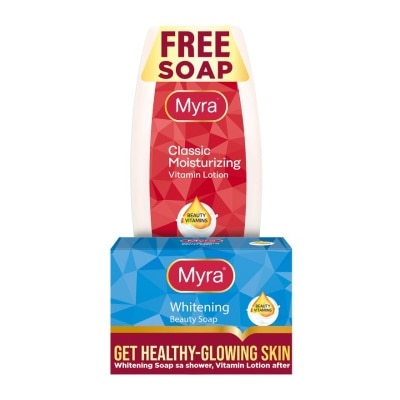 MYRA E MYRA E Classic Moiturizing Lotion 200ml With Free 90g Soap