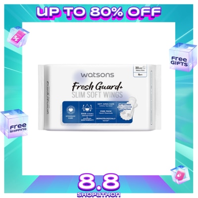 WATSONS WATSONS Fresh Guard Ultra Thin Wings Soft Dry 23cm 24s