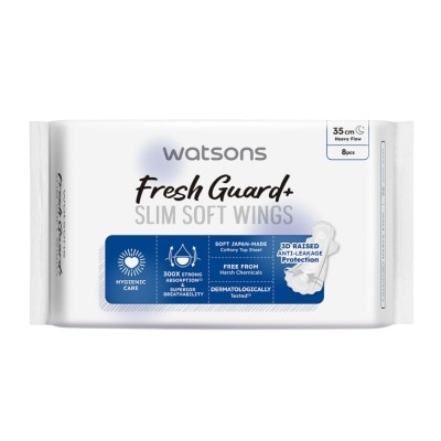 WATSONS WATSONS Fresh Guard Ultra Thin Wings Soft Dry 23cm 24s