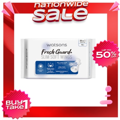 WATSONS WATSONS Fresh Guard Ultra Thin Wings Soft Dry 23cm 24s