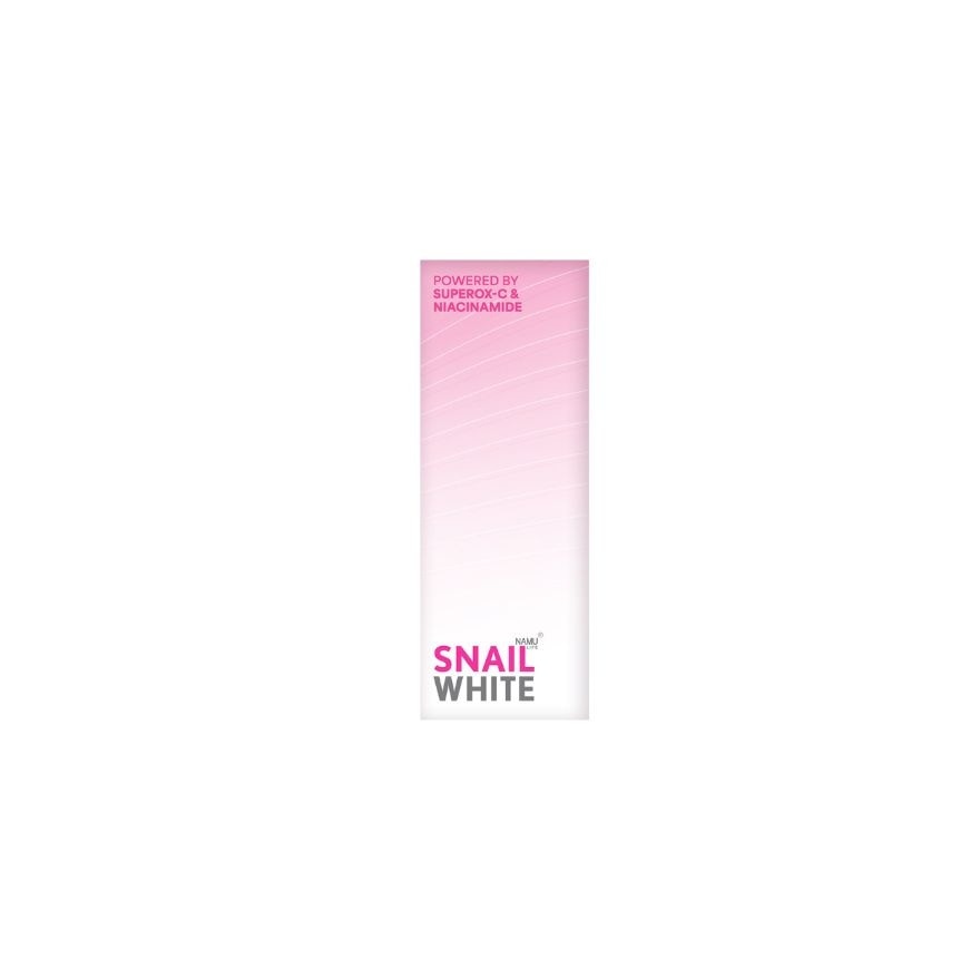 SNAILWHITE Body Wash Healthy & Glow 500ml + Free Shower Puff