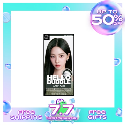 HELLO BUBBLE HELLO BUBBLE Dark Ash 100g