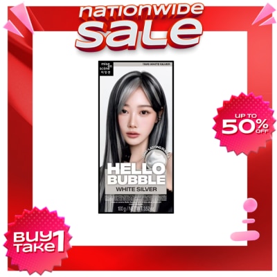 HELLO BUBBLE HELLO BUBBLE White Silver 100g