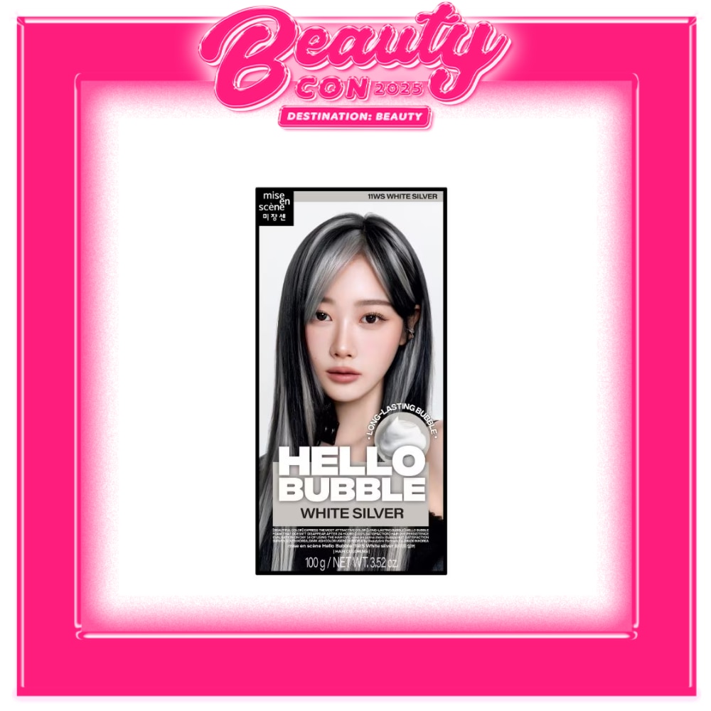 HELLO BUBBLE White Silver 100g