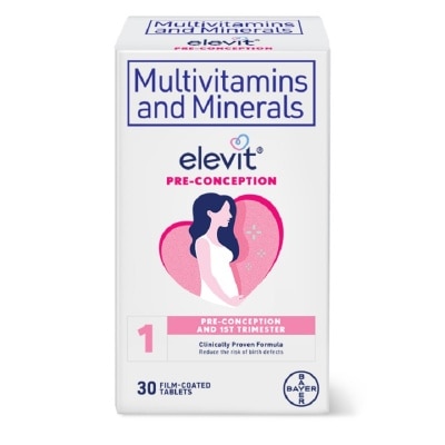 ELEVIT ELEVIT Pre Conception Film Coated Tablet Sold Per Piece