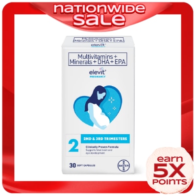 ELEVIT ELEVIT ELEVIT Pregnancy Softgel Capsule Sold Per Piece