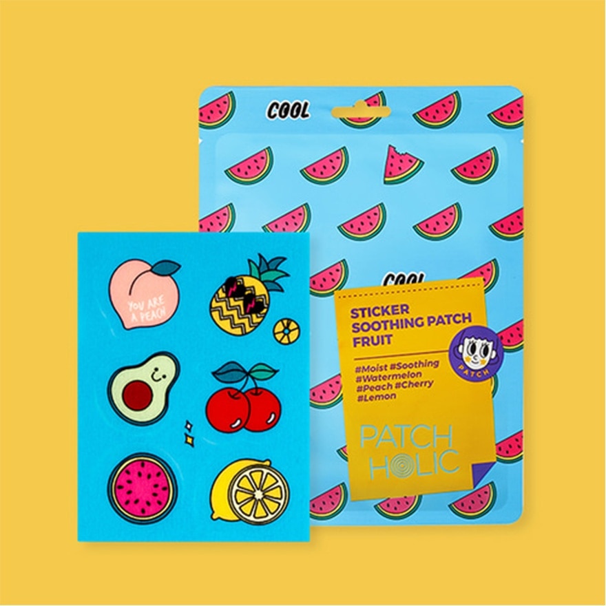 PATCH HOLIC Sticker Soothing Patch Fruit 12g