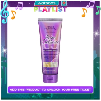 HAIR SYSTEM WS WATSONS Hair System Purple Conditioner 250ml