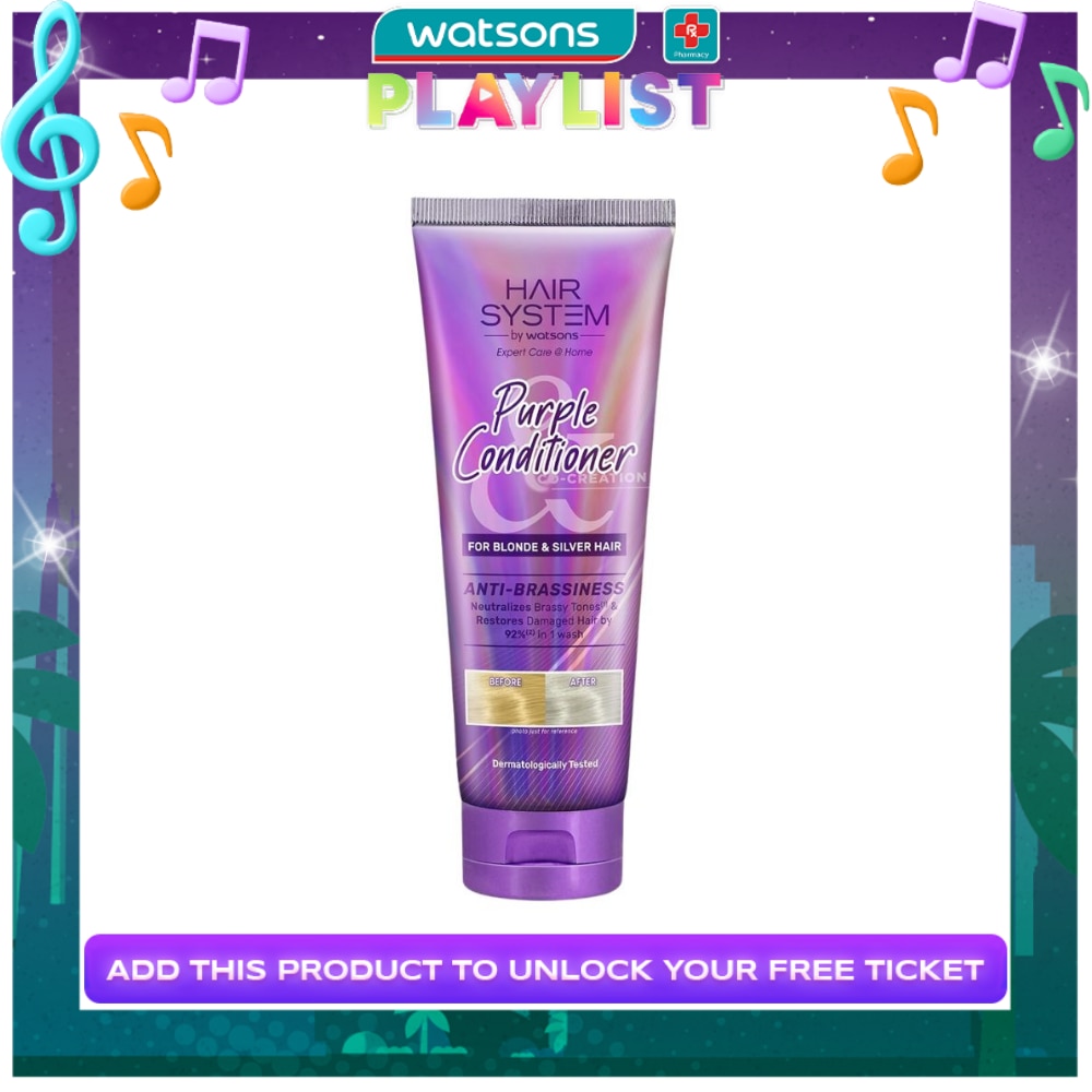 WATSONS Hair System Purple Conditioner 250ml