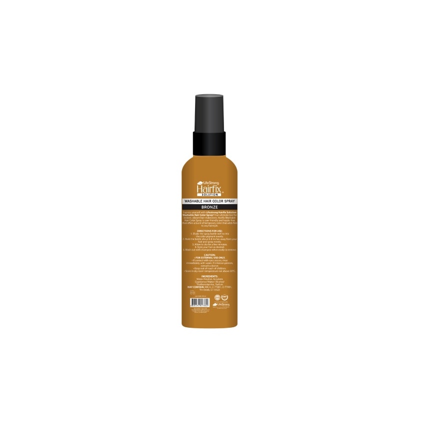 HAIRFIX Washable Hair Color Spray 100ml Golden Bronze