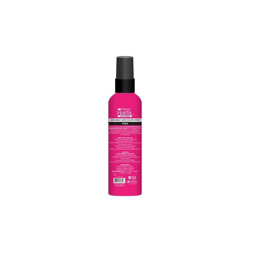 HAIRFIX Washable Hair Color Spray 100ml Pink