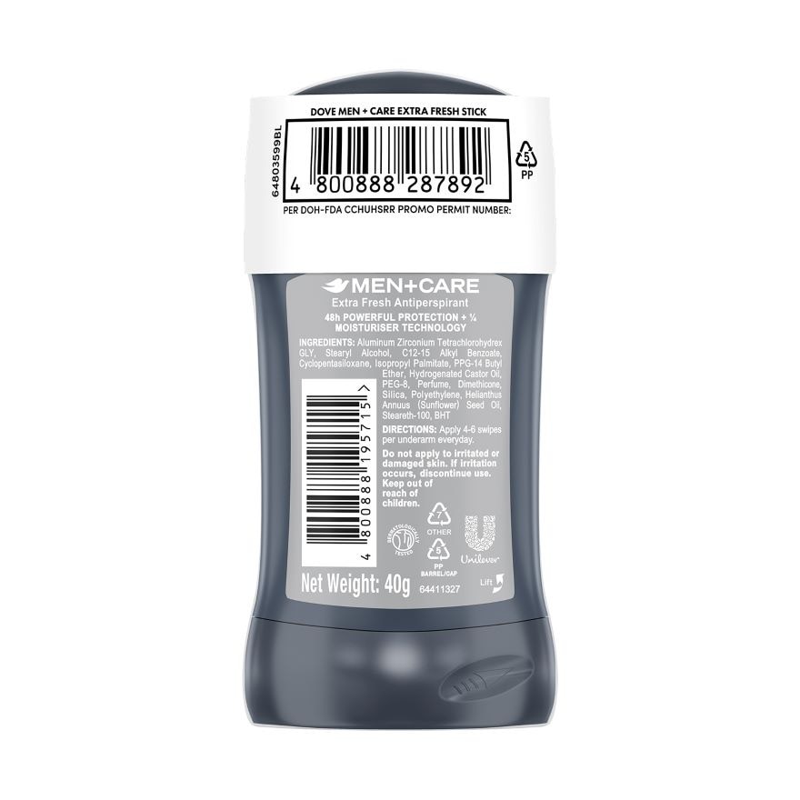 DOVE MEN+ Care Stick Extra Fresh 40g