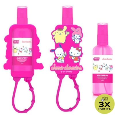 FRESH FRESH with Sanrio Characters Alcospray 50mL