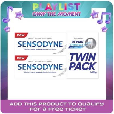 SENSODYNE - SENSODYNE Repair + Protect Whitening Twin Pack