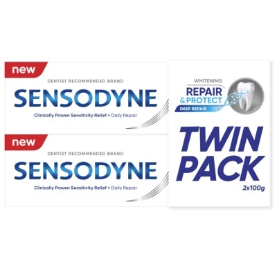 SENSODYNE SENSODYNE Repair + Protect Whitening Twin Pack