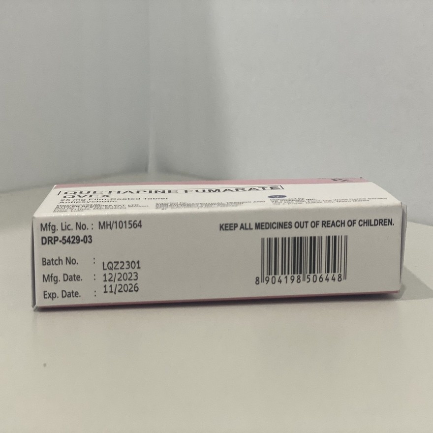 QVEX 25mg Tablet Sold Per Piece [PRESCRIPTION REQUIRED]