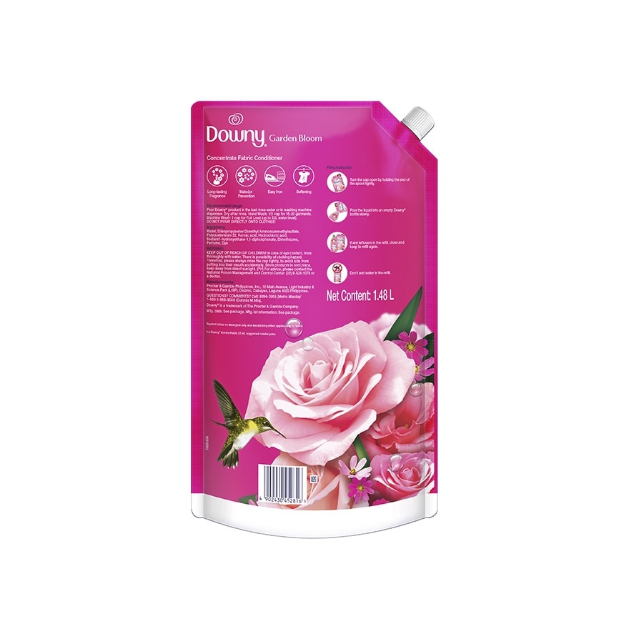 DOWNY Fabric Conditioner Garden Bloom Refill 1.48L