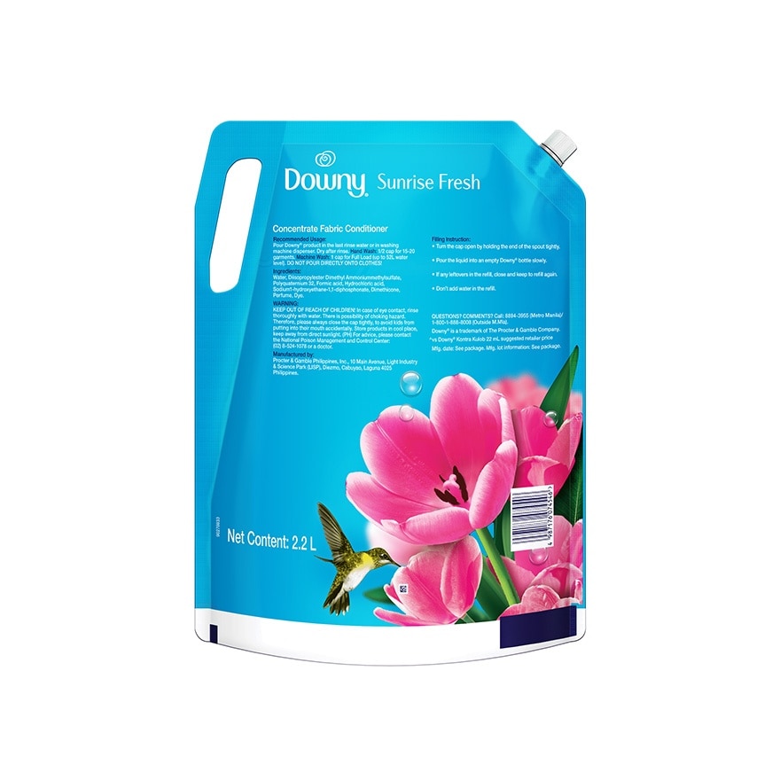 DOWNY Fabric Conditioner Sunrise Fresh Refill 2.2L