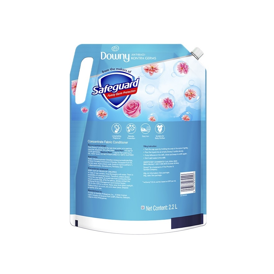 DOWNY Fabric Conditioner Antibac Expert Refill 2.2L