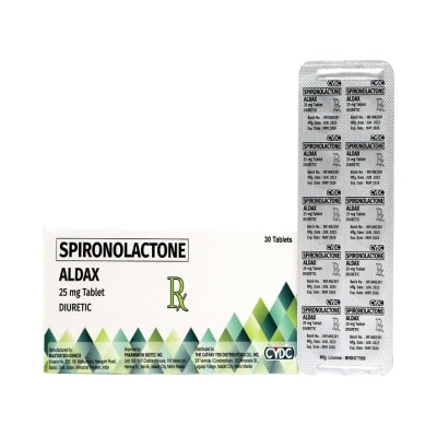 ALDAX ALDAX 25mg Tablet Sold Per Piece [PRESCRIPTION REQUIRED]