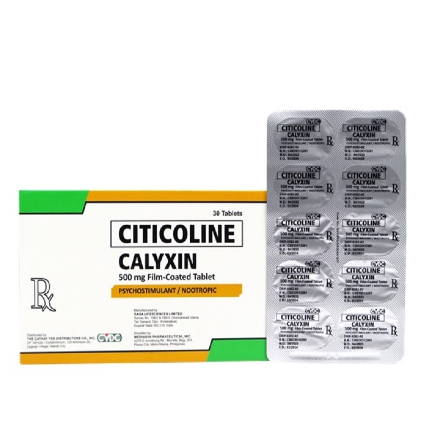 CALYXIN 500mg Film Coated Tablet Sold Per Piece [PRESCRIPTION REQUIRED]