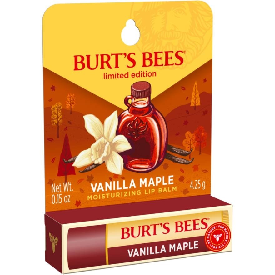 BURTS BEES Limited Edition Vanilla Maple lip balm