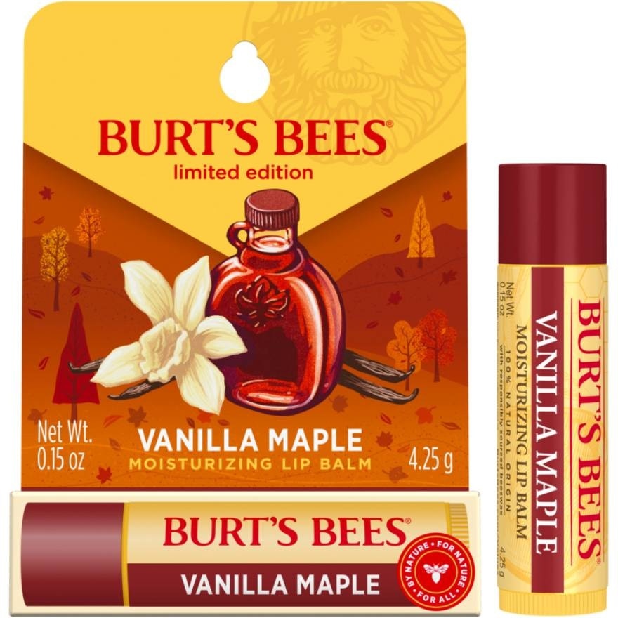 BURTS BEES Limited Edition Vanilla Maple lip balm