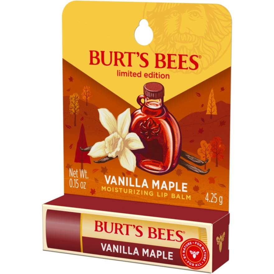 BURTS BEES Limited Edition Vanilla Maple lip balm