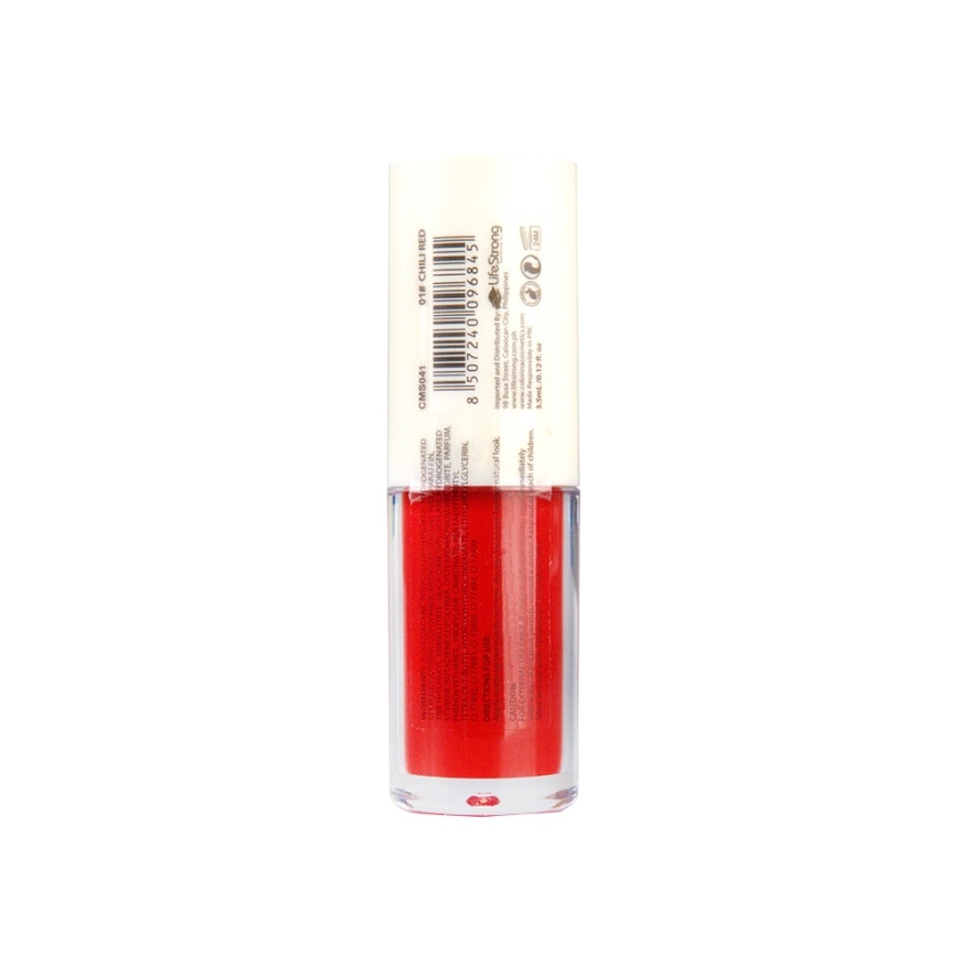 COLORINA Makeupstudio Matte Lip Tint 01# Chili Red